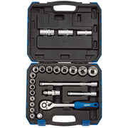 Draper Metric Socket Set, 1/2" Sq. Dr. (24 Piece) 16362 Draper - Dynamic Drive
