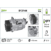 Valeo Air Conditioning Compressor 813144