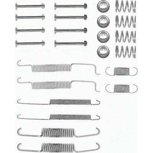 Mintex Brake Shoe Accessory Kit Rear fits Audi 100 C1 1968-1976 1.6 1.8