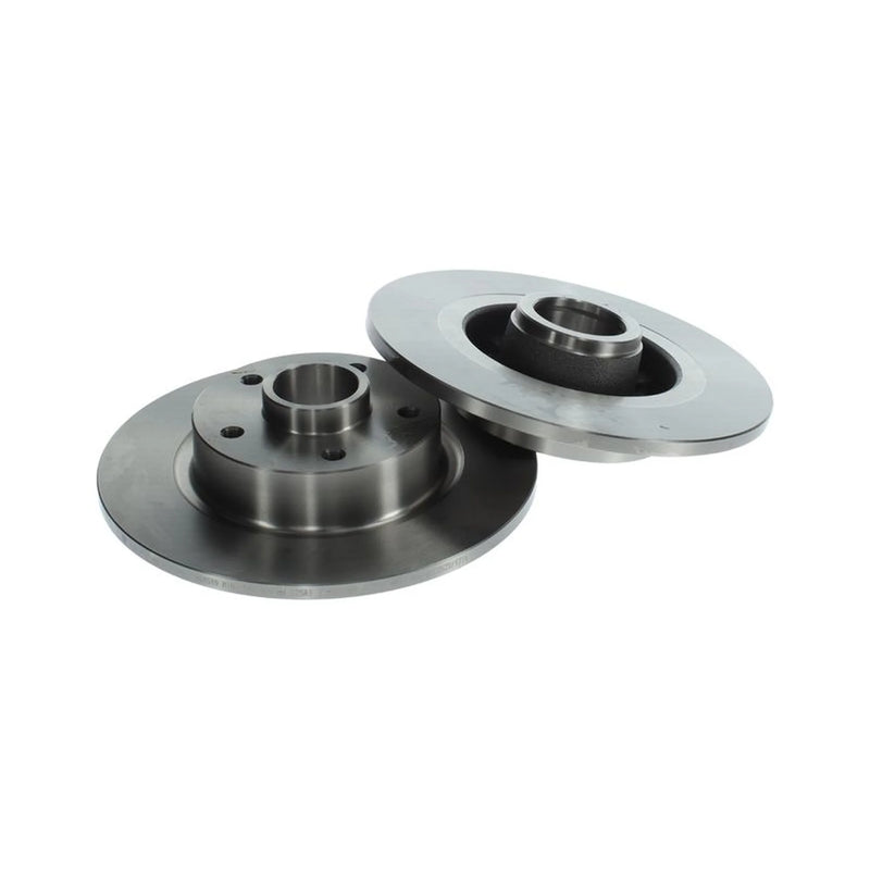 Bosch 2 x Solid Brake Discs fits Renault Grand Scénic III 2009-2016