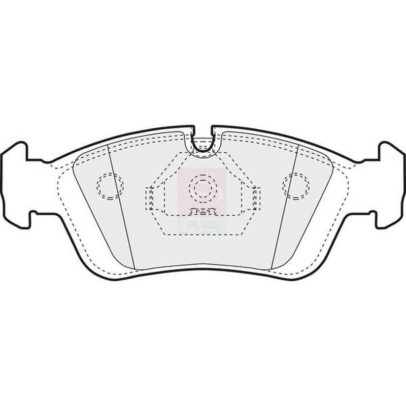 Apec Front Vented & Rear Vented Brake Discs & Pads fits BMW 3 1990-1999