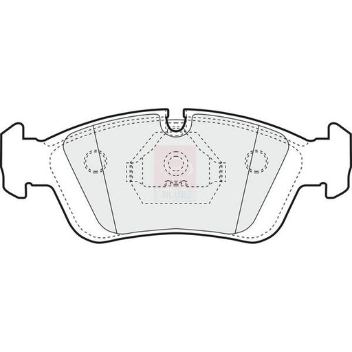Apec Front Brake Pad Set fits BMW 3 1990-1999