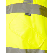 Portwest Hi-Vis Bomber Jacket - Yellow - Large Portwest - Dynamic Drive
