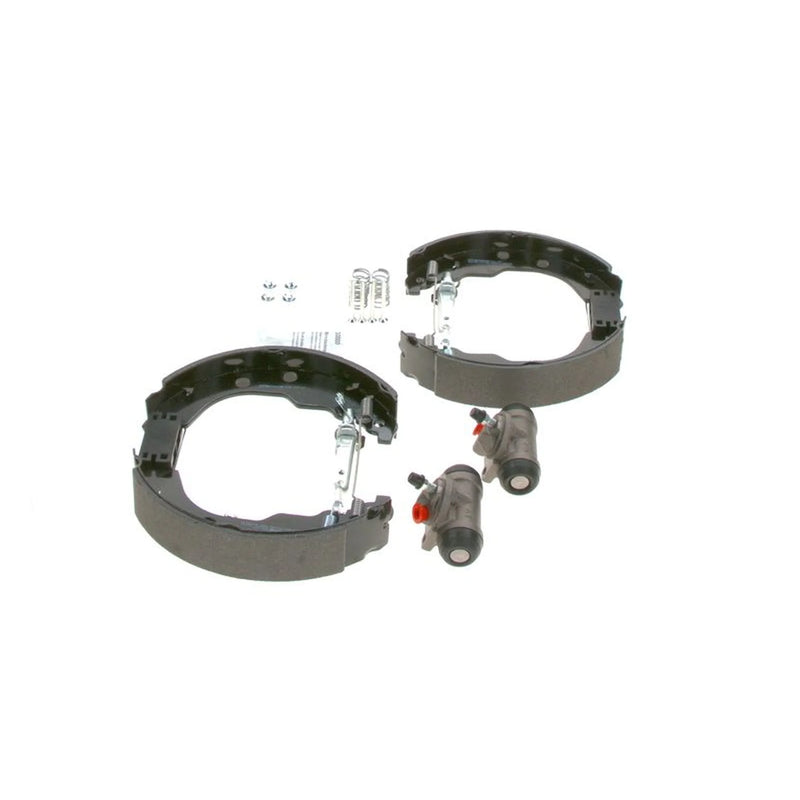 Bosch Brake Shoe Set Axle Kit fits Peugeot 406 1995-2004 1.6 1.8 1.9