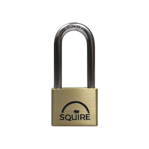 Squire LN5/2.5 Lion Brass Padlock 5-Pin 50mm - 65mm Long Shackle Squire - Dynamic Drive