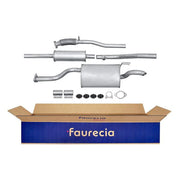 Hella End Silencer Rear fits Fiat Idea 2004 on 1.2