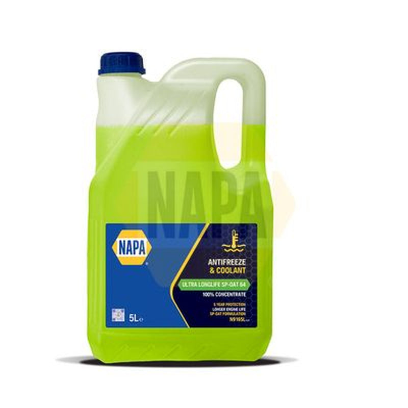 NAPA Antifreeze 5 Litres thin (low-viscosity) fits Abarth 124 Spider 2016 on 1.4