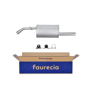 Hella End Silencer Rear fits Citroën C3 II 2009-2016 1.6