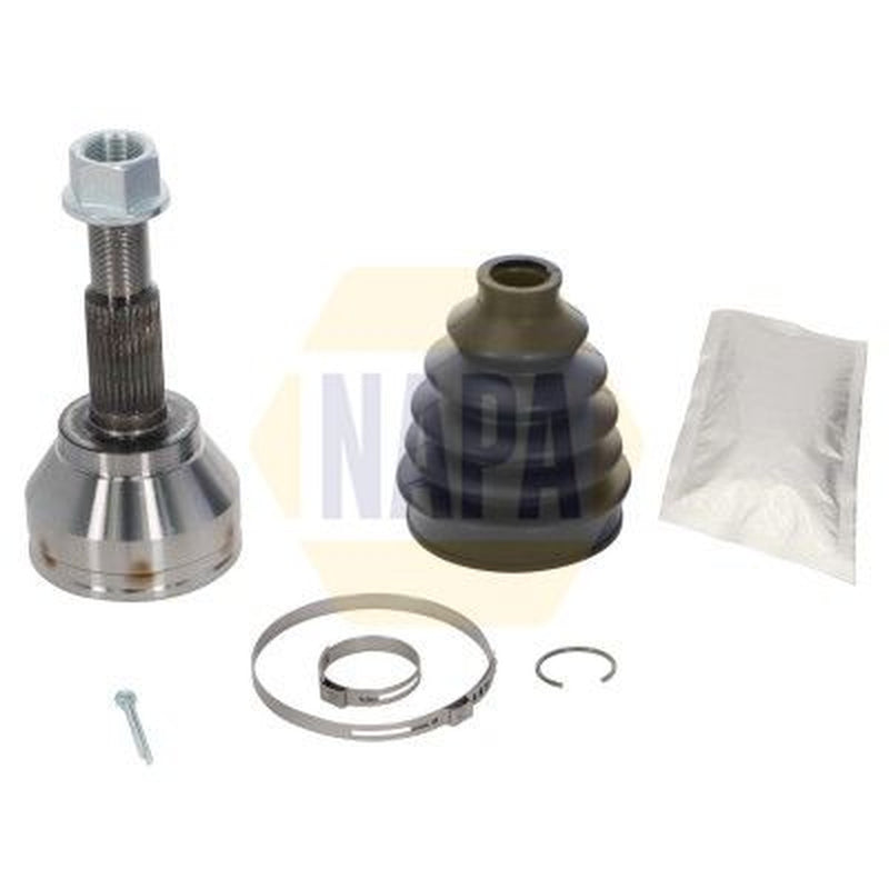 NAPA CV Axle Shaft Assembly Front fits Nissan Qashqai I 2007-2013 1.6