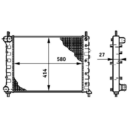Mahle Engine Radiator