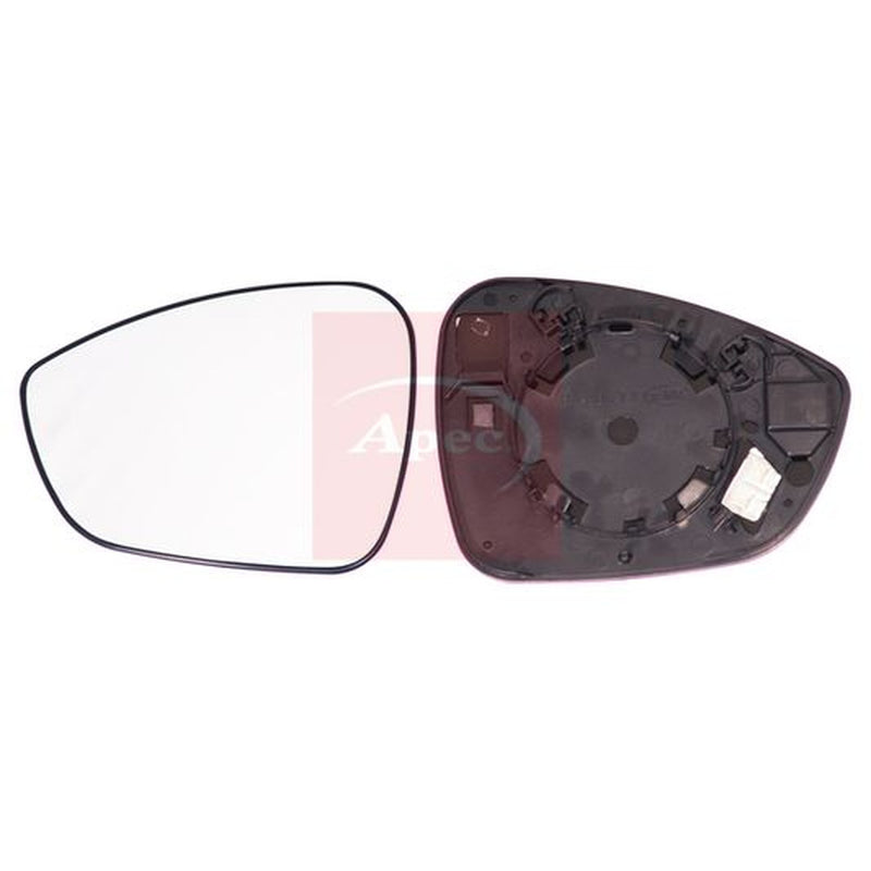 Apec Exterior Wing Mirror Glass Left fits Citroën C4 Grand Picasso II 2013-2018