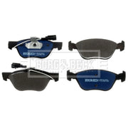 Borg & Beck Front & Rear Brake Discs & Pads fits Lancia Delta 1993-1999 2.0