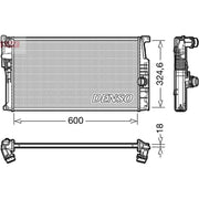 Denso Engine Radiator DRM05017