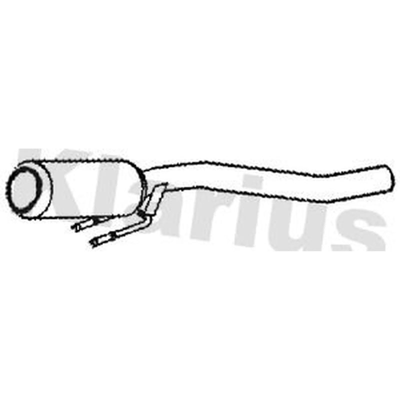 Klarius Exhaust Pipe OD fits VW Polo V 2014-2017 1.0
