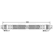 Borg & Beck Brake Hydraulic Hose Line Rear Right BBH6256