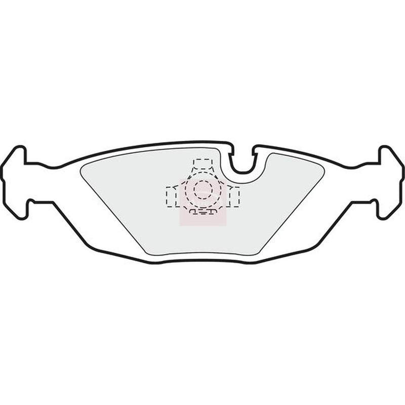 Apec Rear Brake Pad Set PAD676