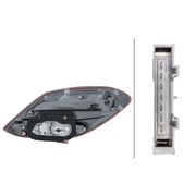 Hella Tail Light / Lamp W16W Left fits Mercedes-Benz C-Class 2013-2021
