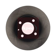 Apec 2 x Solid Front Brake Discs DSK197-x2