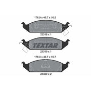 Textar Front Brake Pad Set 2331801