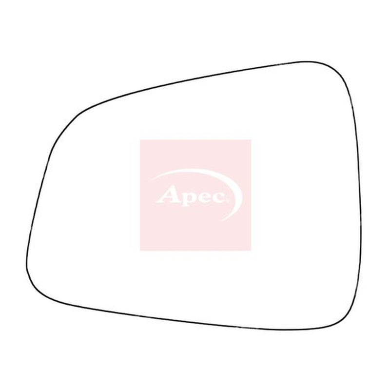 Apec Exterior Wing Mirror Glass Left fits Opel Mokka 2020 on 1.2 1.5