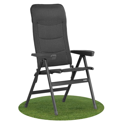 Westfield Advancer Folding Chair - Anthracite Grey, 7kg
