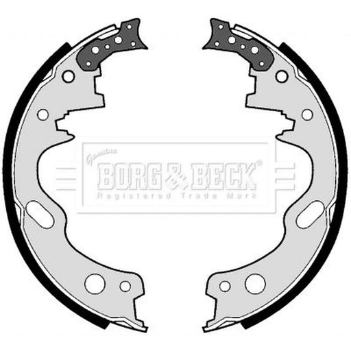 Borg & Beck Brake Shoe Set Axle Kit BBS6186