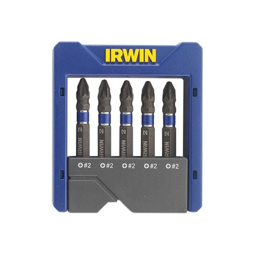 Irwin® Pozidriv Impact Screwdriver Pocket Bit Set, 5 Piece IRWIN® - Dynamic Drive