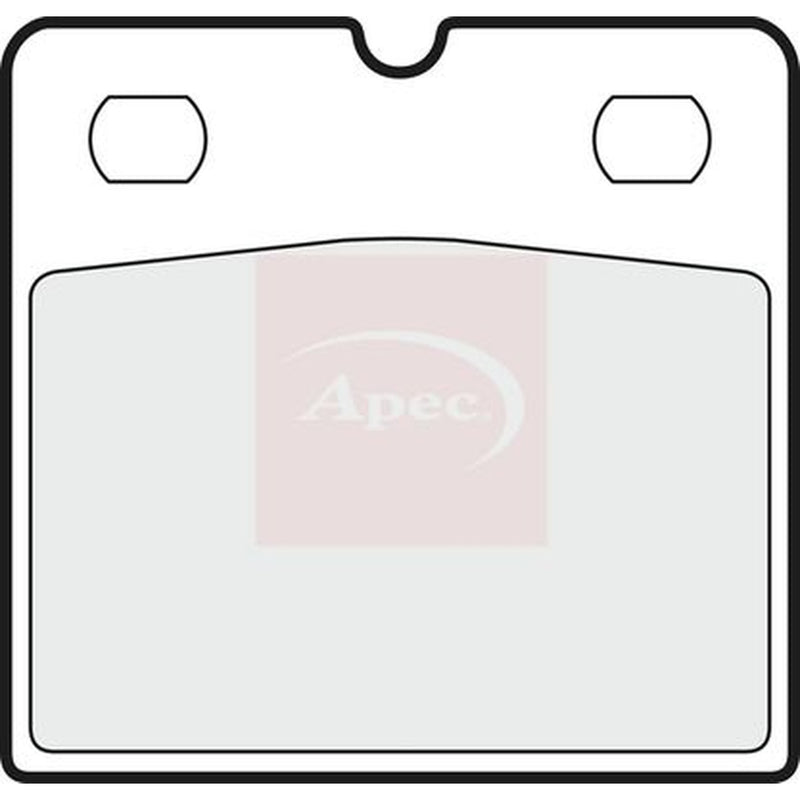 Apec Rear Brake Pad Set fits Aston Martin DB9 Vantage 2004-2016 6.0