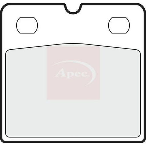 Apec Rear Brake Pad Set fits Aston Martin DB9 Vantage 2004-2016 6.0