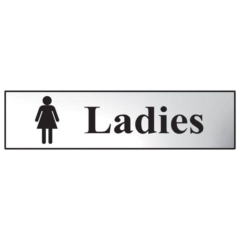 Scan Ladies - Polished Chrome Effect 200 x 50mm Scan - Town Tools