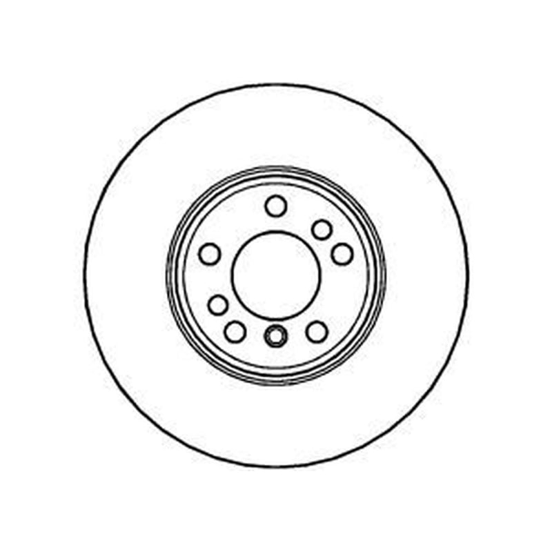 Abtex 2 x Vented Front Brake Discs BD1026V-x2