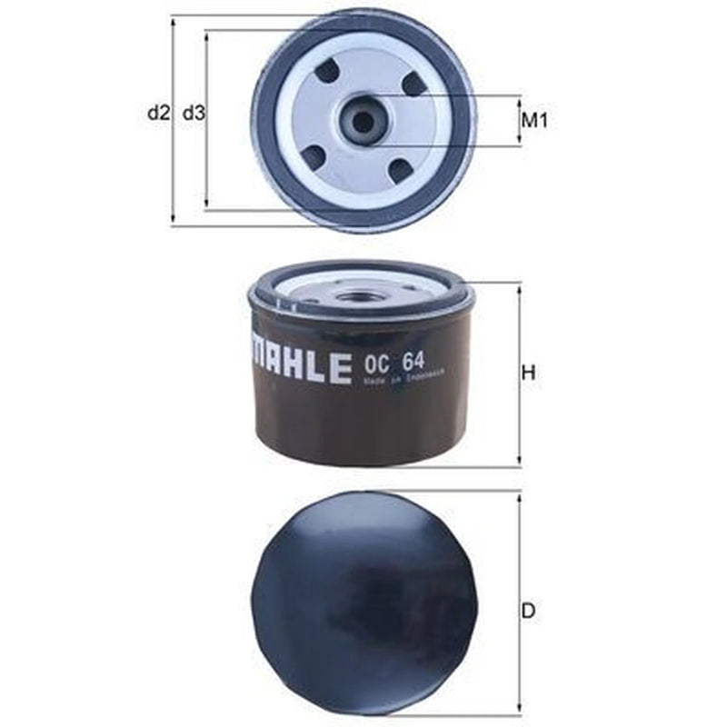 Mahle Engine Oil Filter