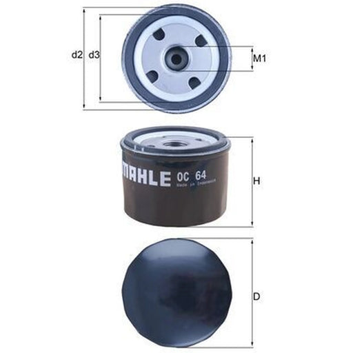 Mahle Engine Oil Filter