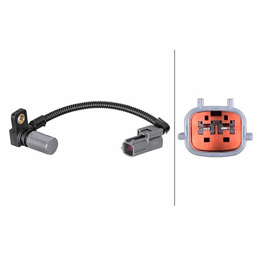 Hella Crankshaft Position Sensor 6PU 358 381-451