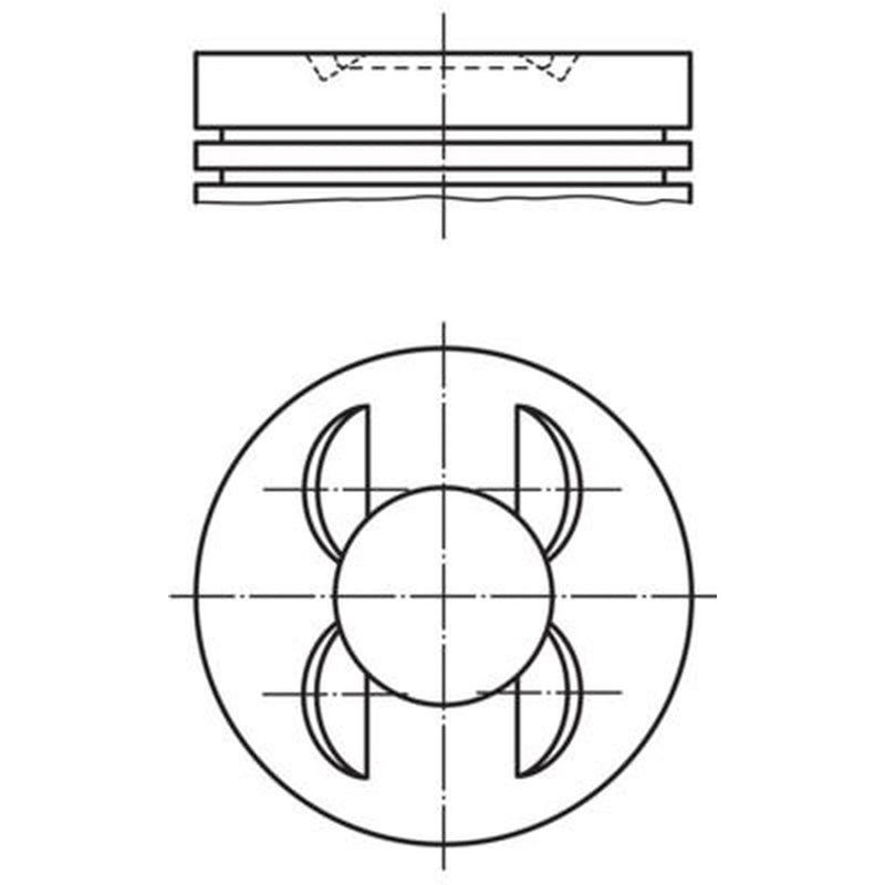 Mahle Piston Cylinder Bore = 100mm fits Porsche 928 1986-1991 5.0