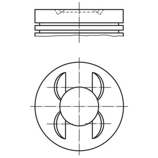 Mahle Piston Cylinder Bore = 100mm fits Porsche 928 1986-1991 5.0