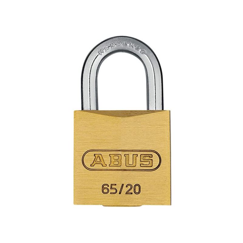 Abus Mechanical 65/20mm Brass Padlock Keyed Alike 201 ABUS Mechanical - Dynamic Drive