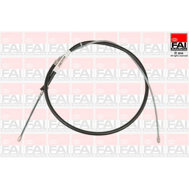 FAI Handbrake Cable Left Rear fits Seat Ibiza 2008-2017 1.0 1.2 1.4 1.6 1.9 2.0