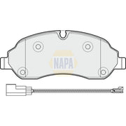 NAPA Front Brake Pad Set fits Ford Tourneo Custom V362 Bus 2020-2023 1.0
