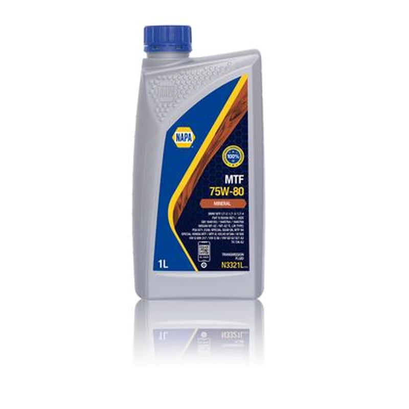NAPA Manual Transmission Oil 1L VW GO 52 527 A2 75W-80 fits Alfa Romeo 145