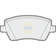 NAPA Front Brake Pad Set fits Dacia Dokker 2012-2021 1.5 1.6