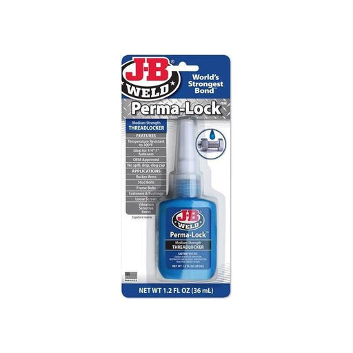 J-B Weld Perma-lock Blue Medium Strength Threadlocker 36ml J-B Weld - NN4 Online