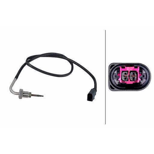 Hella Exhaust Gas Temperature Sensor before catalytic converter fits Audi A3