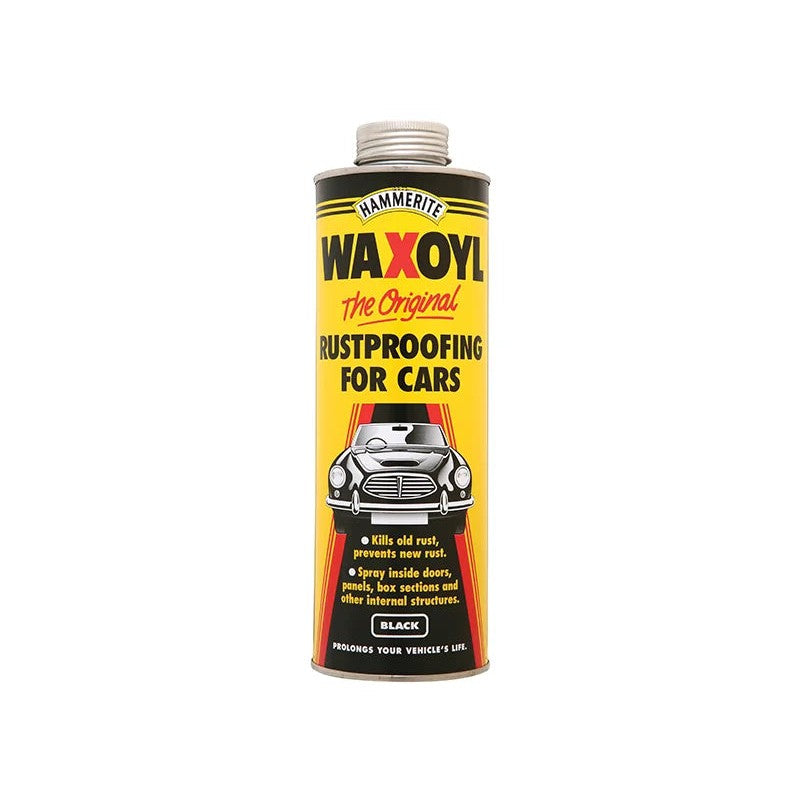Hammerite Waxoyl Black Schutz 1 Litre Rust Prevention