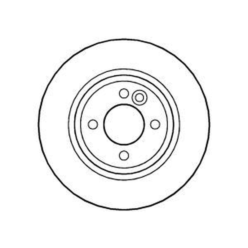 Abtex 2 x Vented Brake Discs fits Mini Mini 2001-2008