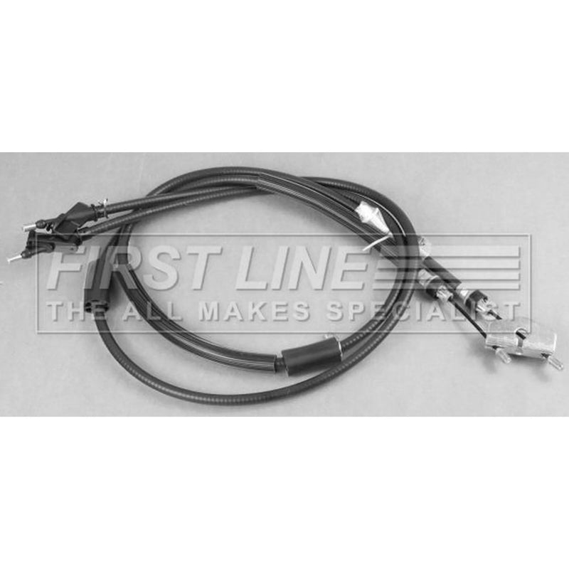 First Line Handbrake Cable Centre fits Ford Focus II 2004-2012 1.4 1.6 1.8 2.0