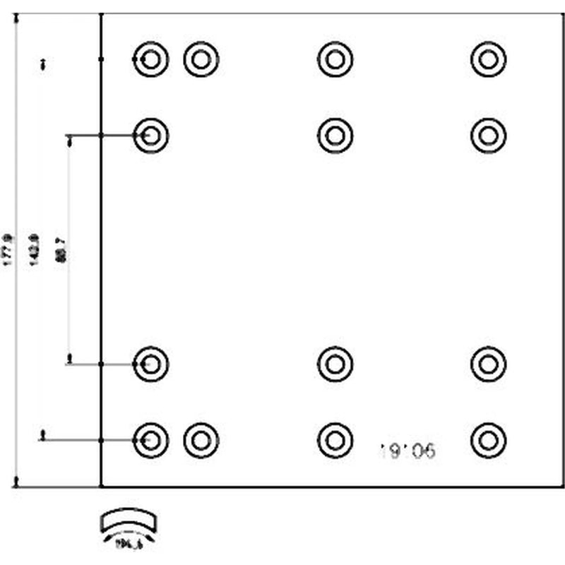 Textar Textar Cv Brake Lining Set 1910602
