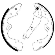 Mintex Brake Shoe Set Axle Kit fits Nissan Cabstar E 1998-2006