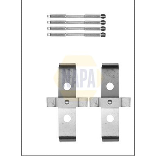 NAPA Brake Pad Accessory Fitting Kit Front fits Land Rover Range Rover 2002-2012