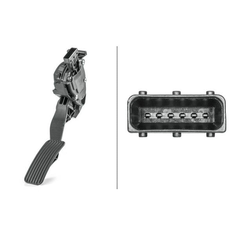 Hella Accelerator Pedal Position Sensor fits Opel Insignia A 2008-2017